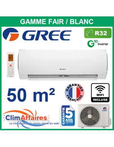 GREE Climatisation Inverter - R32 - FAIR 18 (5.2 kW)