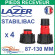 Lazer Pieds réglables STABILIBAC pour Receveur de douche - 87 à 130 mm - 150620 (x4)