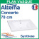 Alterna Plan Vasque Synthese Centree pour meuble salle de bain CONCERTO - 70 CM