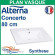 Alterna Plan Vasque Synthese Centree pour meuble salle de bain CONCERTO - 80 CM