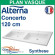 Alterna Plan Double Vasques Synthese Centree pour meuble salle de bain CONCERTO - 120 CM
