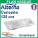 Alterna Plan Double Vasques Ceramique Centree pour meuble salle de bain CONCERTO - 120 CM