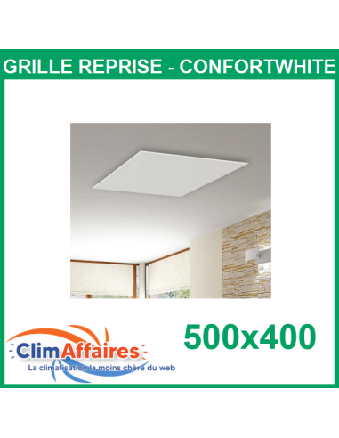 Baillindustrie - Grille reprise ConfortWhite - COL500X400