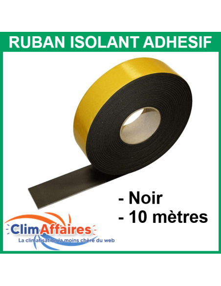 Ruban isolant adhésif Noir M1 - 10 mètres