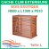 Cache groupe pour climatisation unité extérieure - Bois Exotique - 950x1000x510 mm (Taille M)