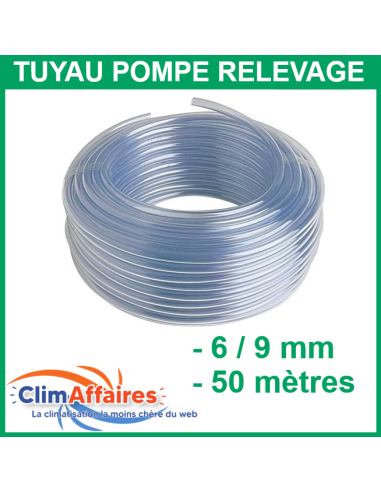 Tuyau de pompe cristal (50 m)