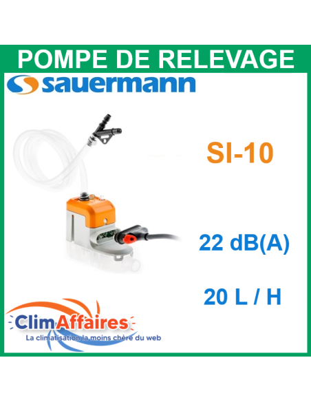 Pompe de Relevage pour unité intérieure  climatisation - Sauermann - SI-10 UNIVERS’L (20l/h)