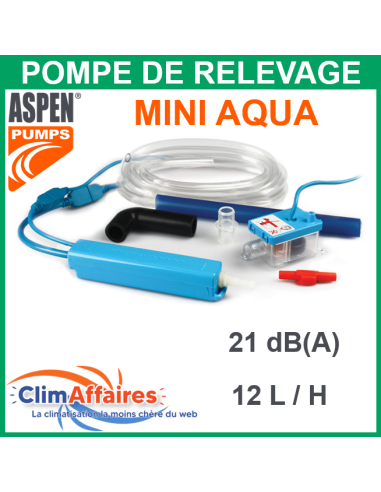 Pompe de relevage Bi-Bloc - Aspen - Mini Aqua (12l/h)