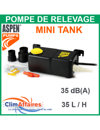 Pompe de relevage Aspen - Mini tank (35 l/h)