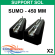 Support sol SUMO caoutchouc - Anti-vibration - 450 mm (la paire)