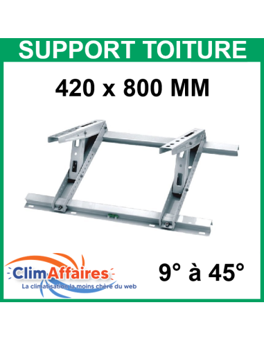 Support unité extérieur sur toiture (140 kg)