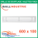 Baillindustrie - Grille de soufflage - Linéaire Ailettes Fixes - Aluminium blanc mat - 600x100 mm - 