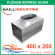 Baillindustrie - Plénum en acier piquage arrière pour grille de reprise porte filtre - 400x200 mm - 