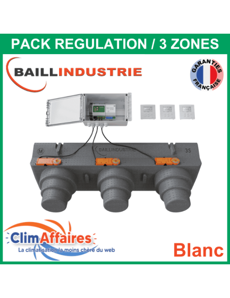 Baillindustrie - Pack 3 ZONES - 3S - PACK 3TB 3M 3S (Blanc)