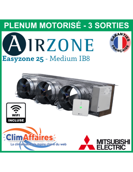 Airzone Easyzone C25 Medium WIFI IB8 MITSUBISHI - PEAD-M35/50 - 3 x 200 mm (AZC25MELBS01S3)