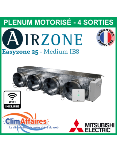 Airzone Easyzone C25 Medium WIFI IB8 MITSUBISHI - PEAD-M100/125 - 4 x 200 mm (AZC25MELBS01L4)