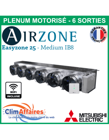 Airzone Easyzone C25 Medium WIFI IB8 MITSUBISHI - PEAD-M140 - 6 x 200 mm (AZC25MELBS01XL6)