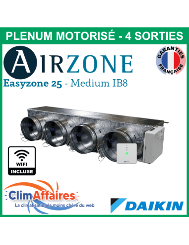 Airzone Easyzone C25 Medium WIFI IB8 DAIKIN - FBA35/50 - 4 x 200 mm (AZC25DAIBS07S4)