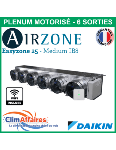 Airzone Easyzone C25 Medium WIFI IB8 DAIKIN - FBA100/125/140 - 6 x 200 mm (AZC25DAIBS07L6)