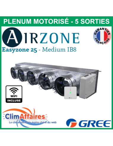 Airzone Easyzone C25 Medium WIFI IB8 GREE - UM CDT 48 - 5 x 200 mm (AZC25GREBS02XL5)