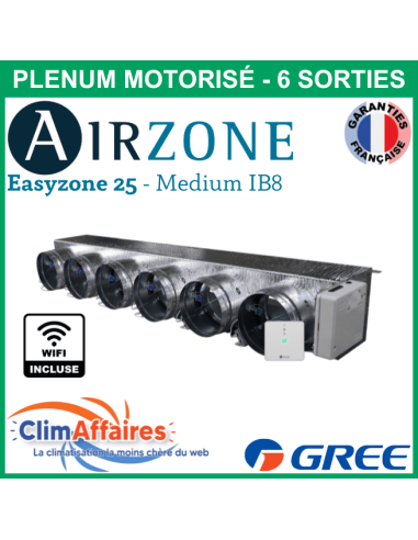 Airzone Easyzone C25 Medium WIFI IB8 GREE - UM CDT 48 - 6 x 200 mm (AZC25GREBS02XL6)