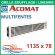 Grille de soufflage linéaire multifentes 1135x78 mm - AGIP211