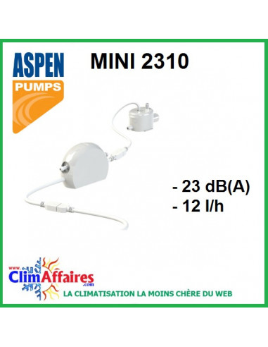 Pompe de relevage Bi-Bloc - Aspen - Mini 2310 (12l/h)