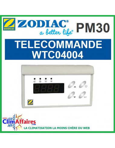 Module de commande déporté ZODIAC - Gamme PM30, Power First Premium et Power Force - WTC04004