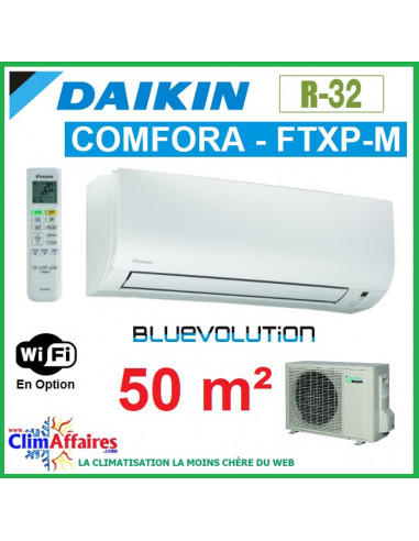 Daikin Climatiseur Inverter Monosplit - COMFORA BLUEVOLUTION - R32 - FTXP50M + RXP50M (5.0 kW)