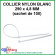Collier Nylon Blanc - 290 x 4.8 mm (lot de 100)