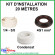 20 mètres - Liaisons Frigorifiques 1/4" - 3/8" + Câble d'interconnexion 4G1.5 mm² + Tuyau Condensat 