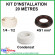 20 mètres - Liaisons Frigorifiques 1/4" - 1/2" + Câble d'interconnexion 4G1.5 mm² + Tuyau Condensat 