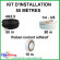 50 mètres - Liaisons Frigorifiques 1/4" - 3/8" + Câble d'interconnexion 4G2.5 mm² + 10 mètres - Ruba