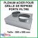 Plénum en acier pour grille de reprise porte filtre - 600x600 mm - AGIP178