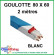 Goulotte - 80x60 mm - Blanche - 2 mètres