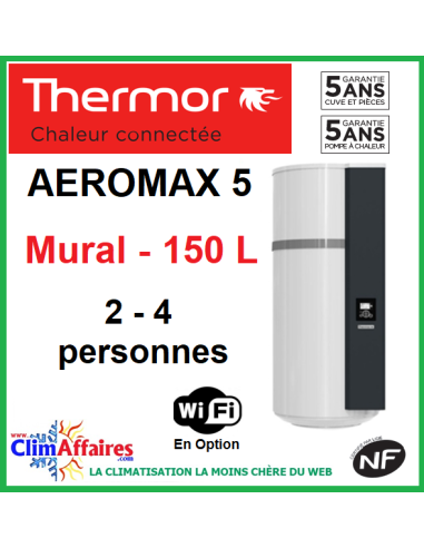 Pompe à chaleur air-eau : chauffage - Thermor