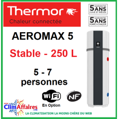 Chauffe eau Thermodynamique THERMOR 250L Aéromax 45