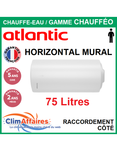 Ballon d'eau chaude Chauffeo ATLANTIC 75L