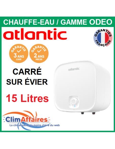Chauffe-eau ATLANTIC ODEO 15L SUR EVIER - 821501