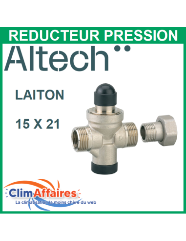 Réduction pression pour ballon eau chaude sanitaire Altech, diamètre 15x21 - 3696046