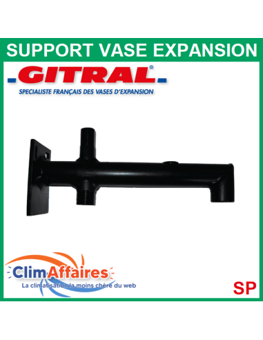 Support pour Vase d'expansion sanitaire pour ballon eau chaude sanitaire Gitral - 5 à 35 litres - SP - 1257205