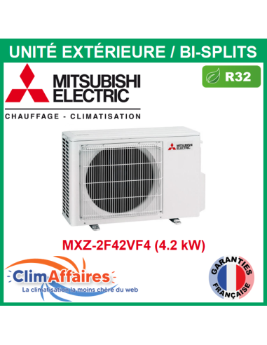 Mitsubishi Unités Extérieures Bi-splits Standard - R32 - MXZ-2F42VF4 (4.2 kW)