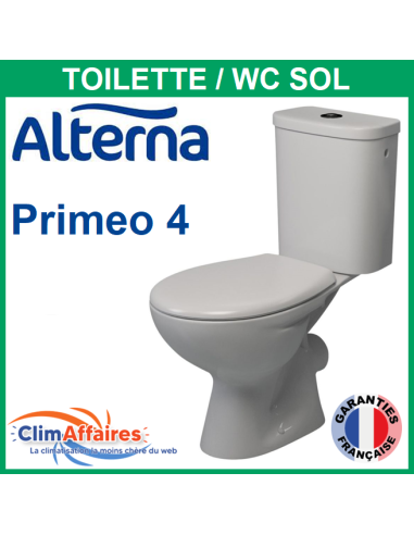 Alterna Toilette Pack WC sol Primeo 4 - 4024108