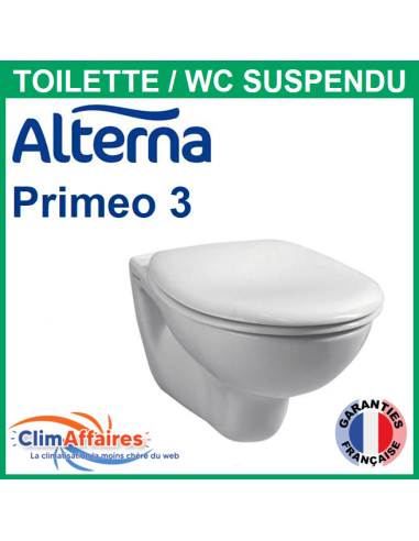 Alterna Primeo 3 - Toilette Pack WC Suspendu