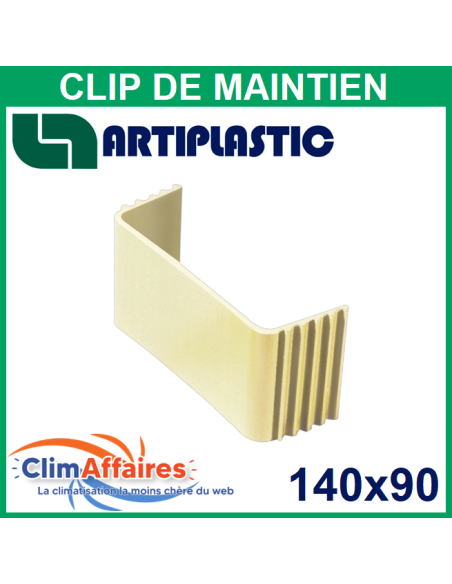 Clip de maintien pour goulotte - 140x90 mm (1403ST)