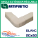 Angle Extérieur Réglable pour raccord goulotte 80x60 mm - Blanc (0821ER-W)