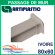 Passage de mur pour raccords goulottes 80x60 mm - Ivoire (0810PM)