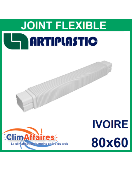 Joint Flexible 590 mm pour raccord goulotte 80x60 mm (0811GF)