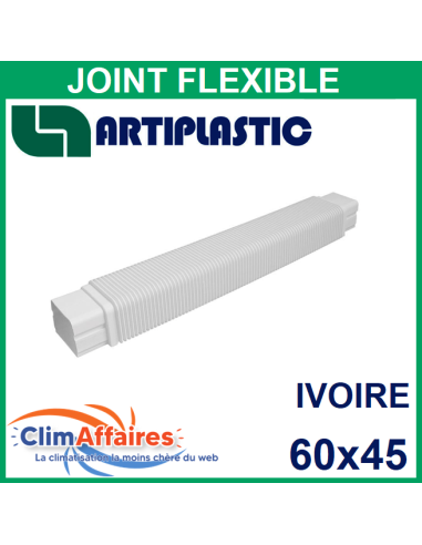 Joint Flexible 590 mm pour raccord goulotte 60x45 mm