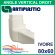 Angle vertical droit pour raccord goulotte 80x60 mm - Ivoire (0815VD